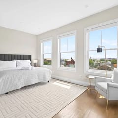 East Boston Penthouse with Views (2 BR, 2BA)