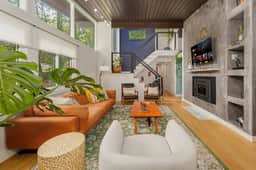 Mid-Century Modern x Bohemian Home (4 BR, 3.5 BA)