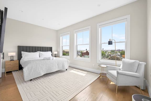 East Boston Penthouse with Views (2 BR, 2BA)