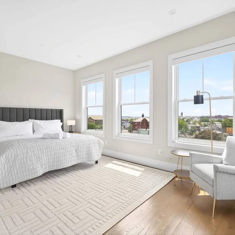 East Boston Penthouse with Views (2 BR, 2BA)